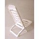 SILLA PLASTICO BAJA PLEGABLE BLANCA