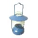 CANDELABRO PORTAVELAS CRISTAL AZUL P 