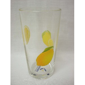 VASO PRISMA ALTO 260ML LIMONES